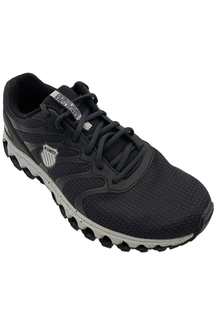 K-Swiss Men's Tubes 200 Lace-Up Athletic Sneakers Blk/Northern Droplet - Wide